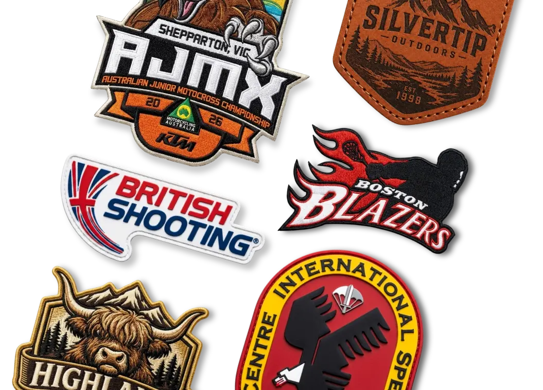 Custom Embroidered Patches Custom Embroidered Patches