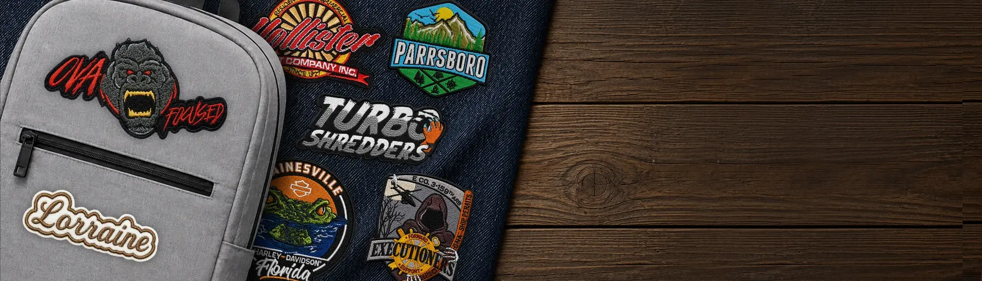 Personalised Embroidery Patches Personalised Embroidery Patches
