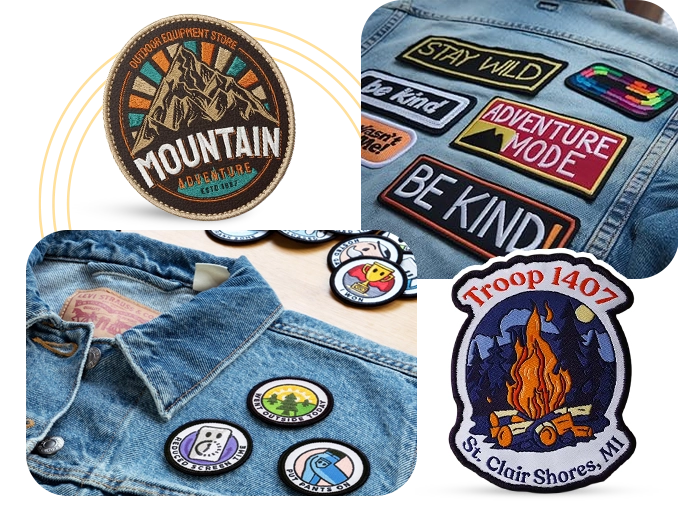 Personalised Jacket Patches Personalised Jacket Patches